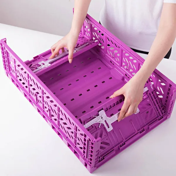 Aykasa Maxibox Comfort Lock Folding Crate 23.6 x 15.7 x 7.1 in – Bodacious