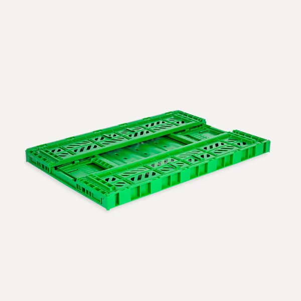 Aykasa Maxibox Folding Crate 23.6 x 15.7 x 5.9 in – Green