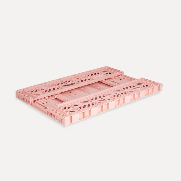 Aykasa Maxibox Folding Crate 23.6 x 15.7 x 5.9 in – Milk Tea