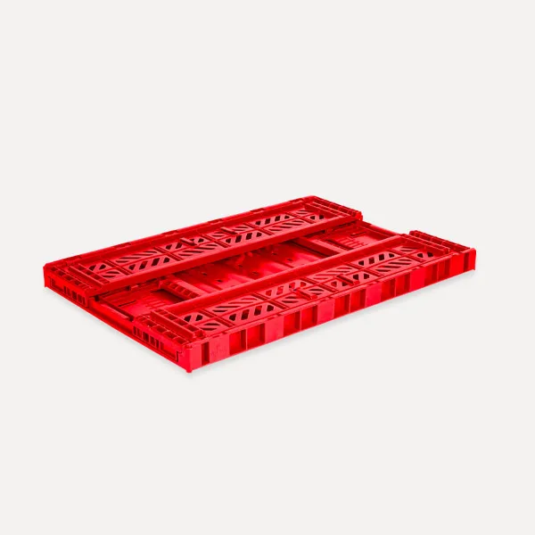 Aykasa Maxibox Folding Crate 23.6 x 15.7 x 5.9 in – Red