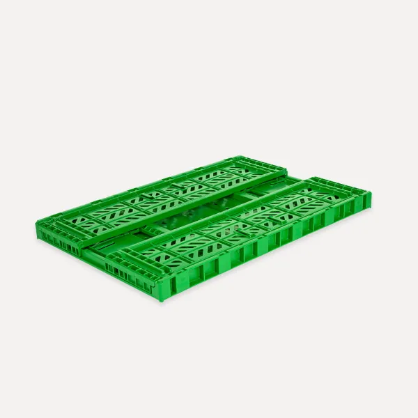 Aykasa Maxibox Folding Crate 23.6 x 15.7 x 7.1 in – Green