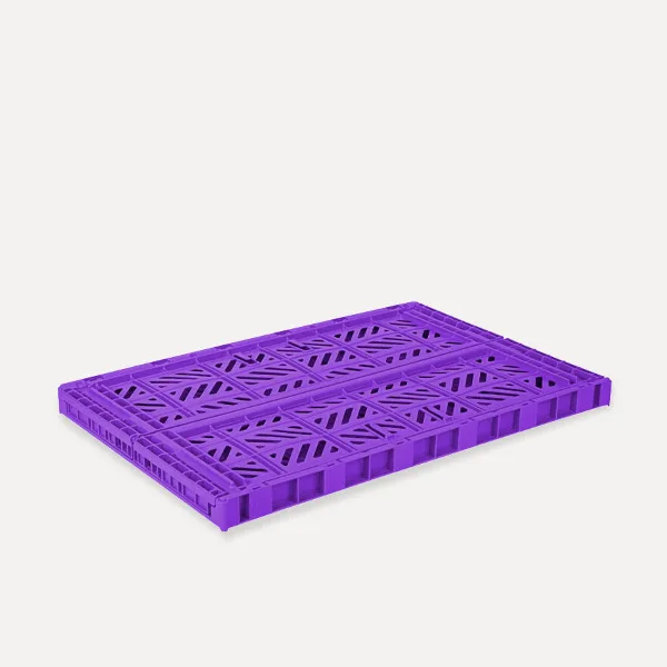 Aykasa Maxibox Folding Crate 23.6 x 15.7 x 8.7 in – Violet