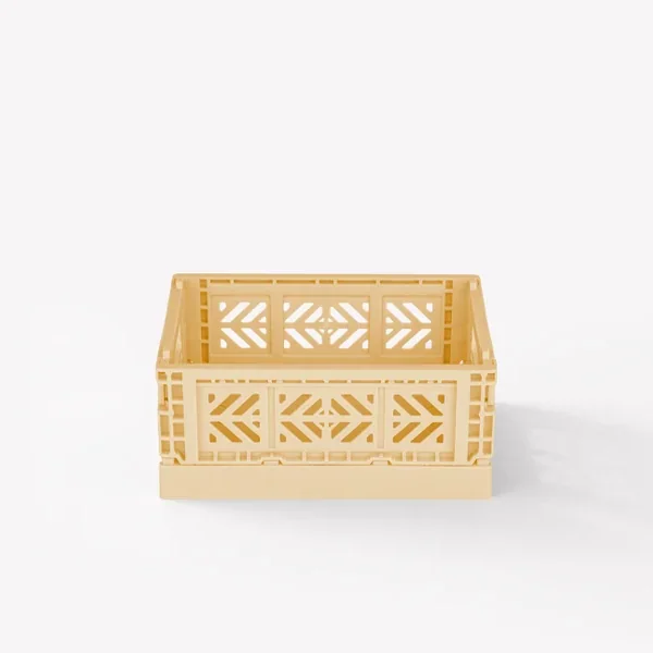 Aykasa Microbox Folding Crate 5.9 x 4.4 x 2.6 in – Banana