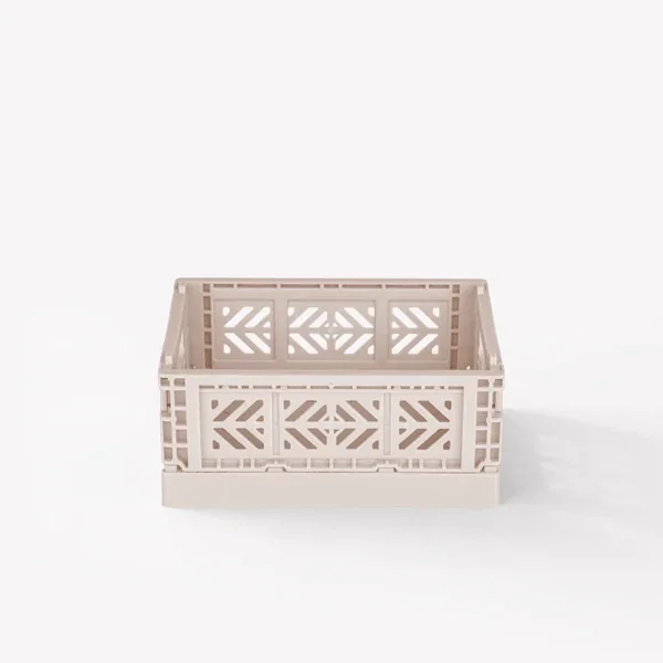 Aykasa Microbox Folding Crate 5.9 x 4.4 x 2.6 in – Coconut Milk