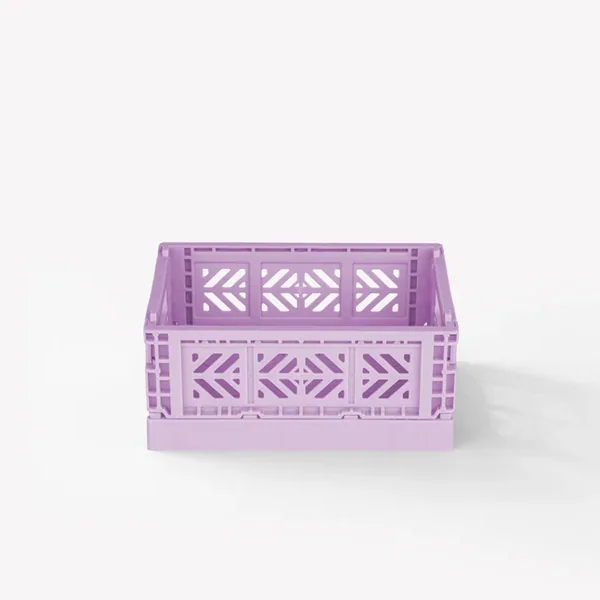 Aykasa Microbox Folding Crate 5.9 x 4.4 x 2.6 in – Orchid