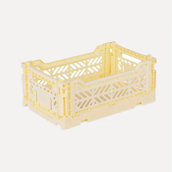 Aykasa Minibox Folding Crate 10.2 x 6.7 x 3.9 in – Cream