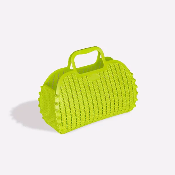 Aykasa Small Foldable Beach Bag – Acid Yellow